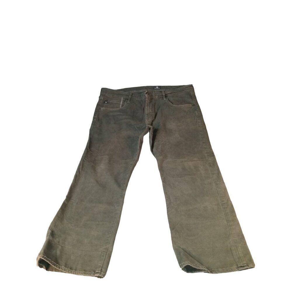 AG Adriano Goldschmied Jeans Men Sz 38 Everett Gray Straight Made In‎ USA